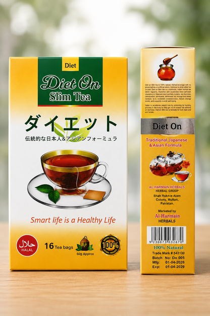Diet One Slim Tea-16 bags-Tradisional Japanese & Asian Formula
